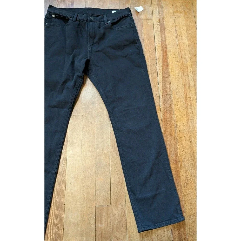 Gap Jeans Women Size 12/31R Black 90s Straight Leg High Rise Stretch Casual